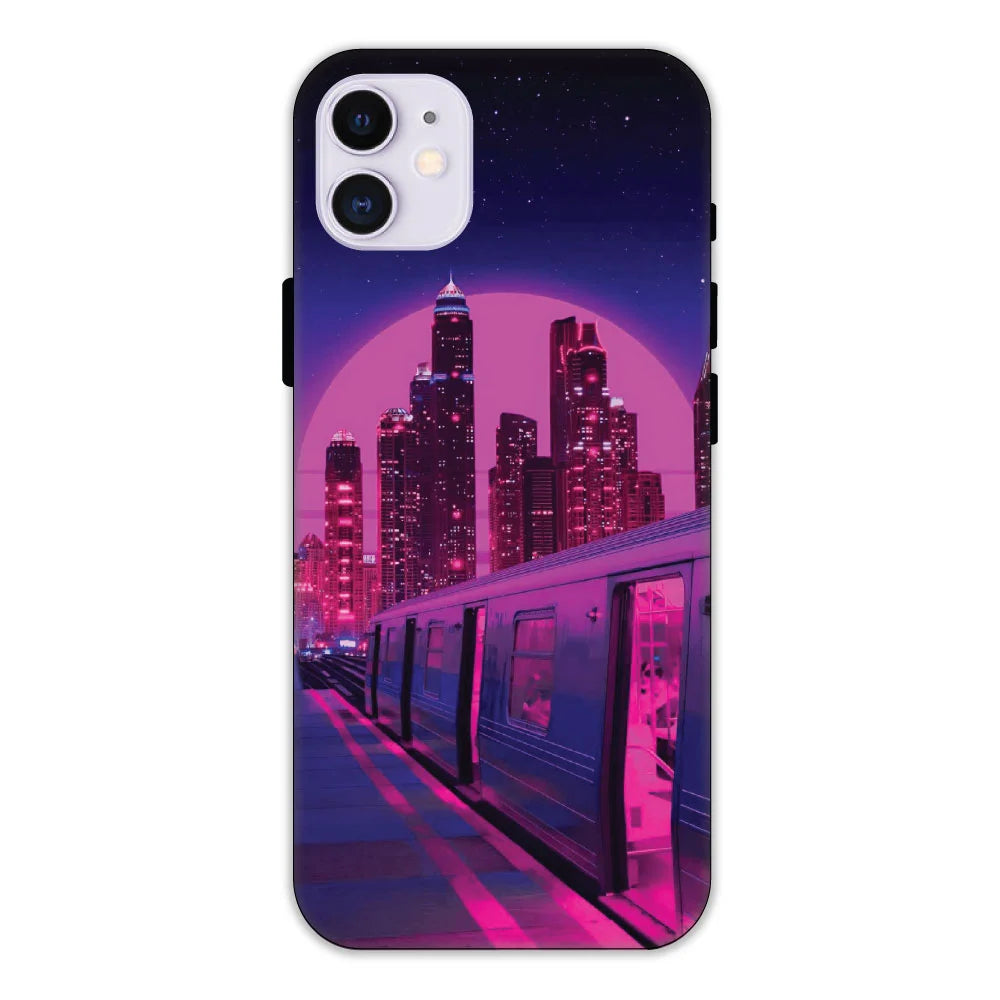 Neon City Synthwave Hard Case Apple iPhone 11 Models