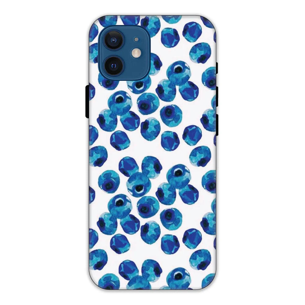 Blueberries Hard Case Apple iPhone 12 Mini Models