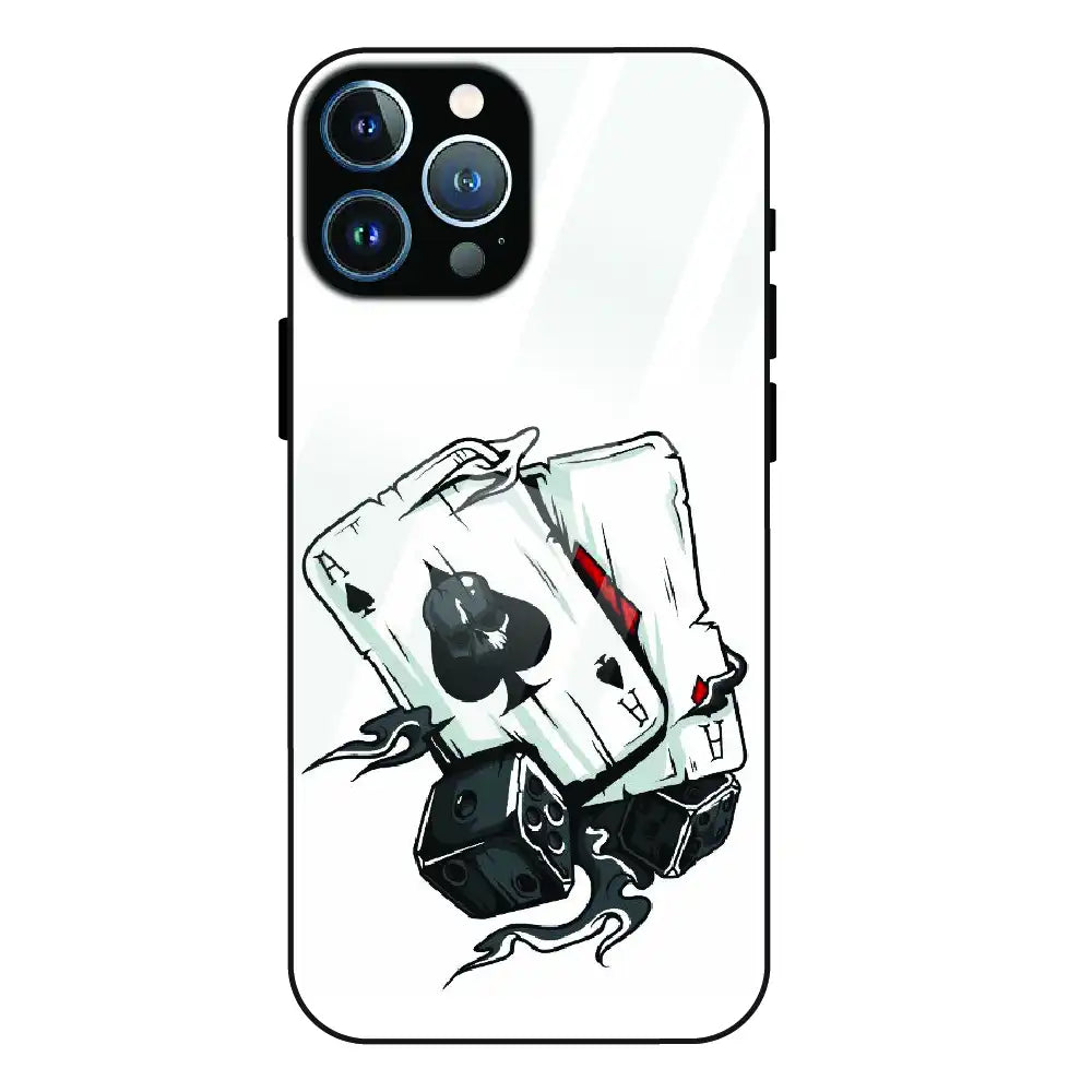 Aces & Dice - Glass Case For Apple iPhone 12 Pro
