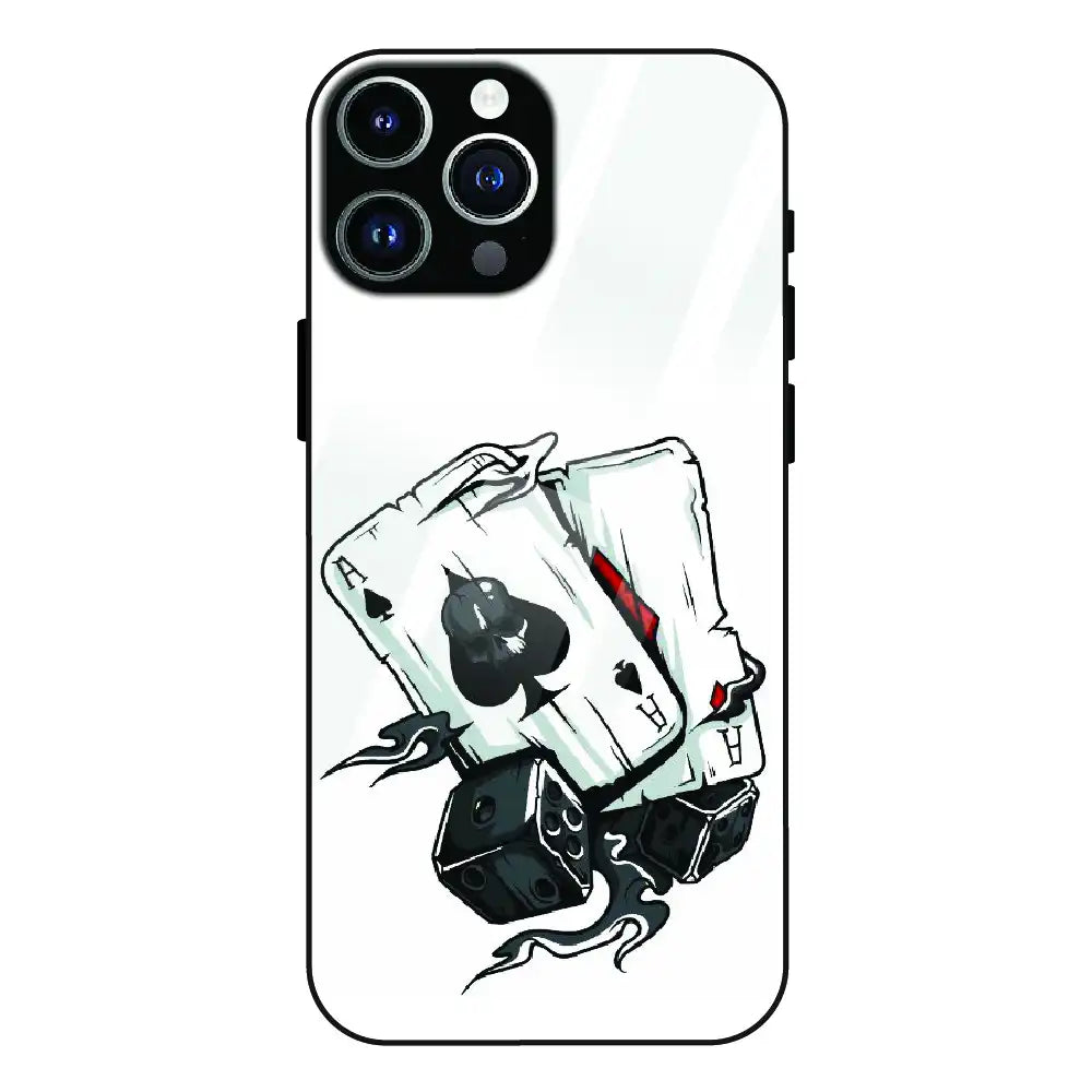 Aces & Dice - Glass Case For Apple iPhone 12 Pro Max