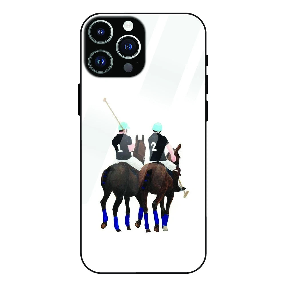 Polo Riders - Glass Case For Apple iPhone 12 Pro Max
