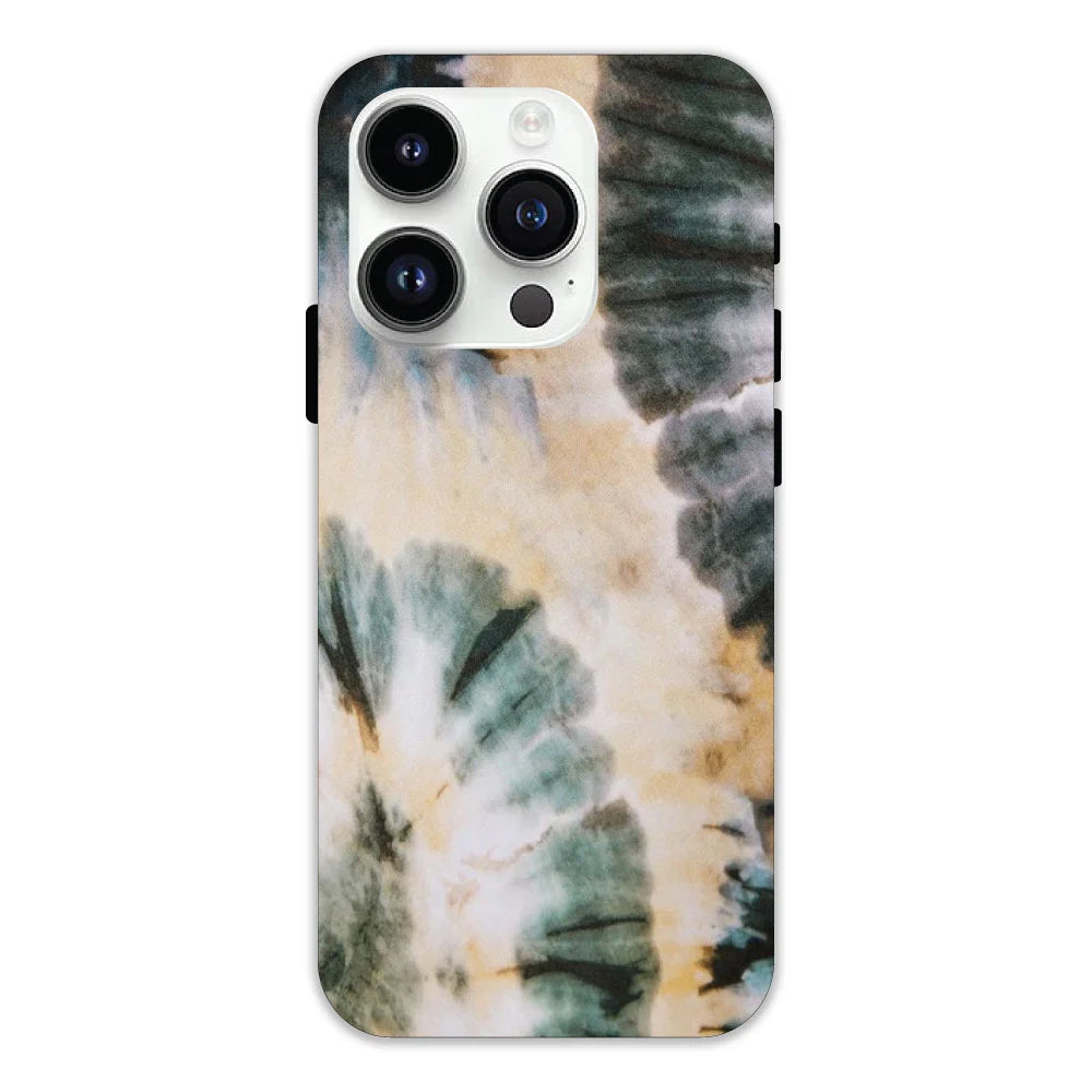 Black and Gold Tie Dye Hard Case Apple iPhone 12 Pro Max Models