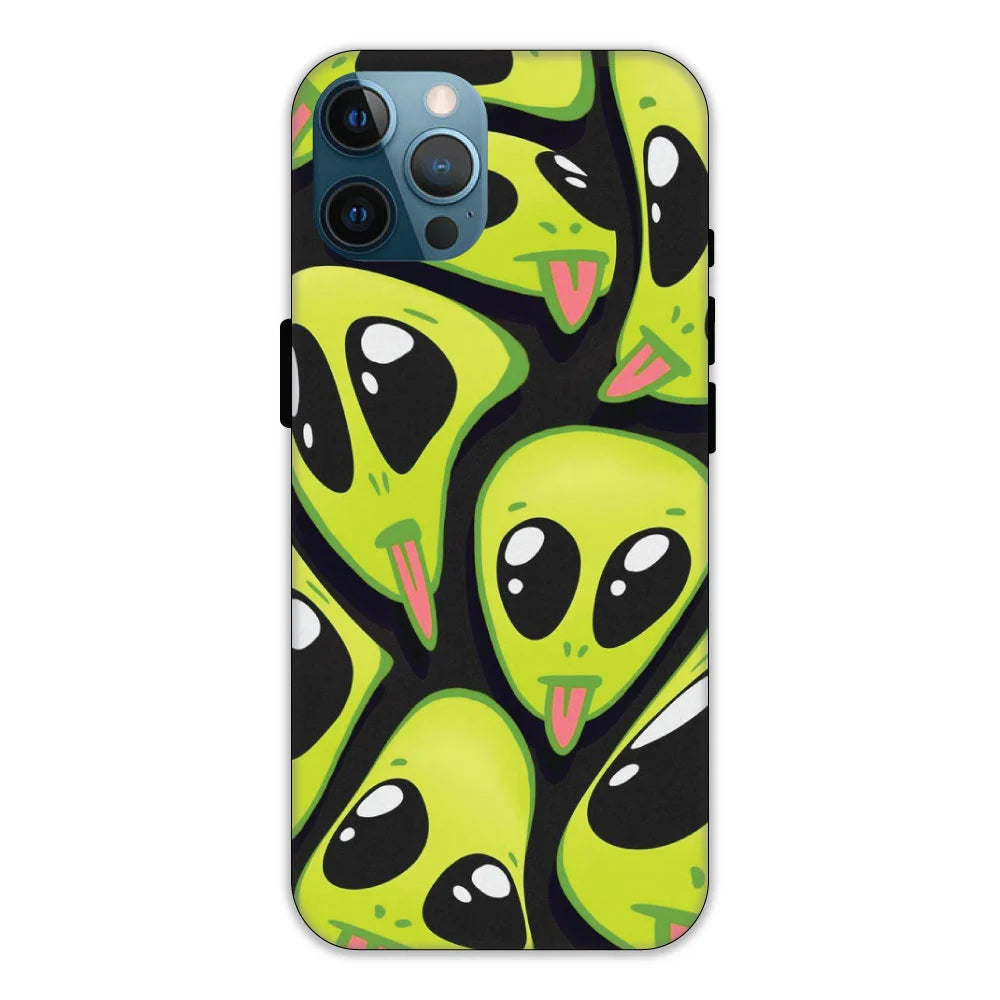 Cute Aliens Hard Case Apple iPhone 12 Pro Models