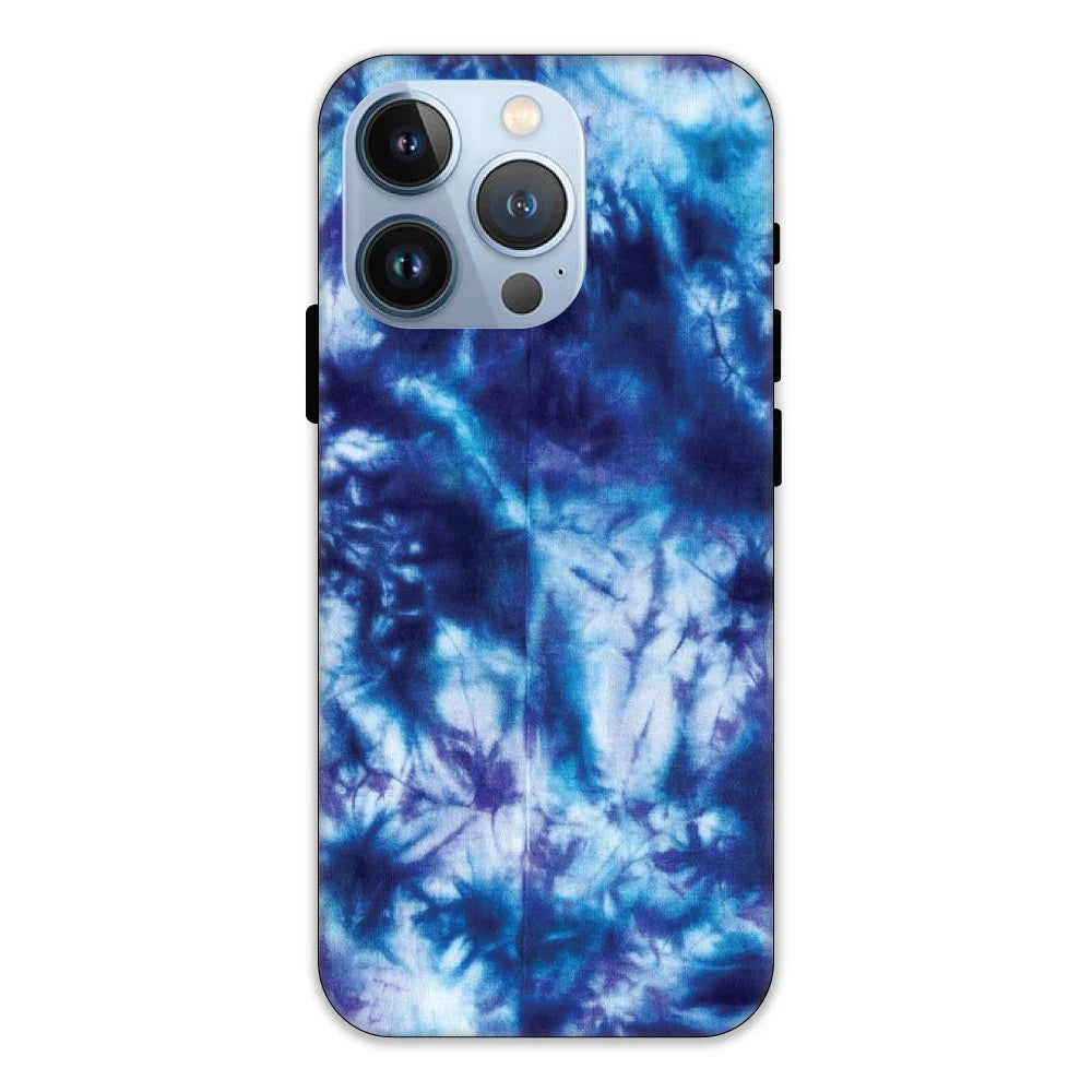 Dark Blue Tie Dye Hard Case Apple iPhone 12 Pro Models