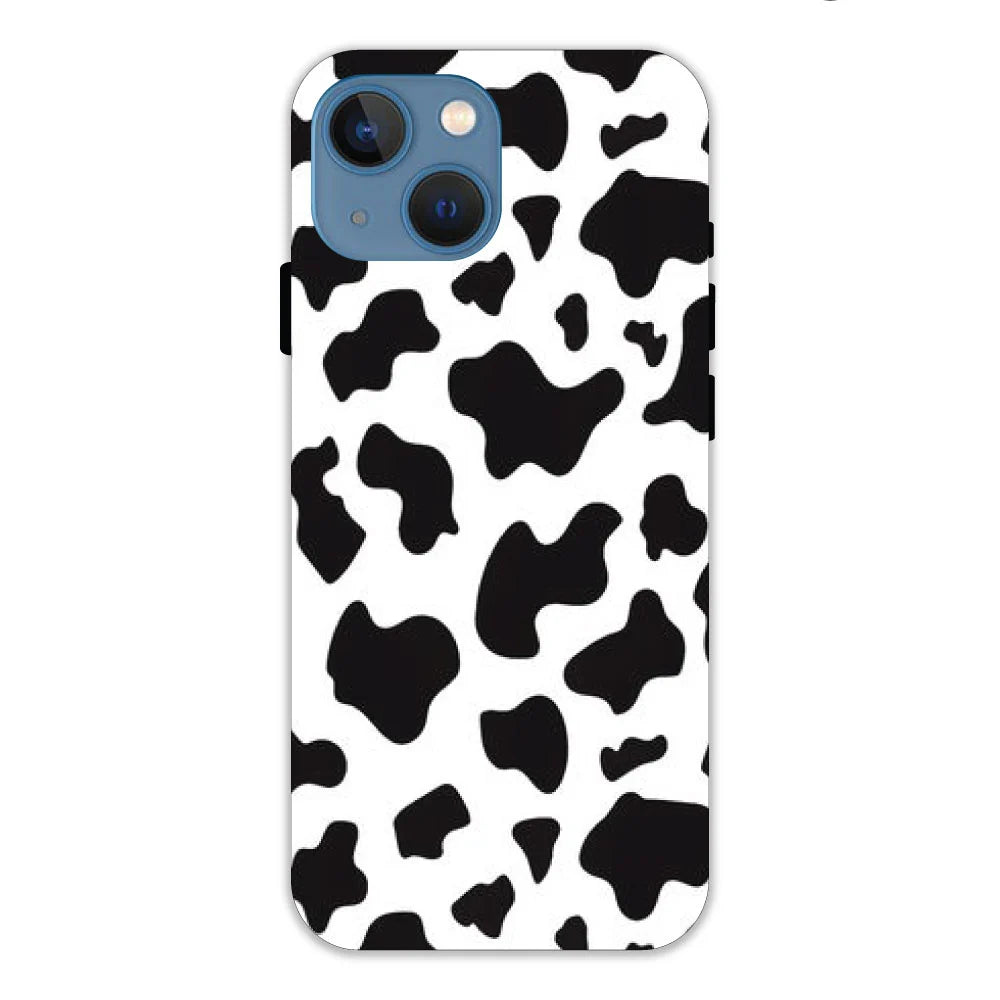Cow Print Hard Case Apple iPhone 13 Mini Models