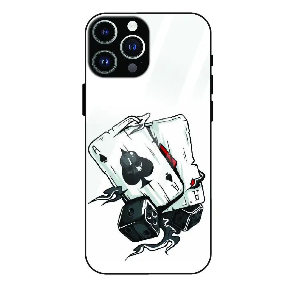 Aces & Dice - Glass Case For Apple iPhone 13 Pro Max
