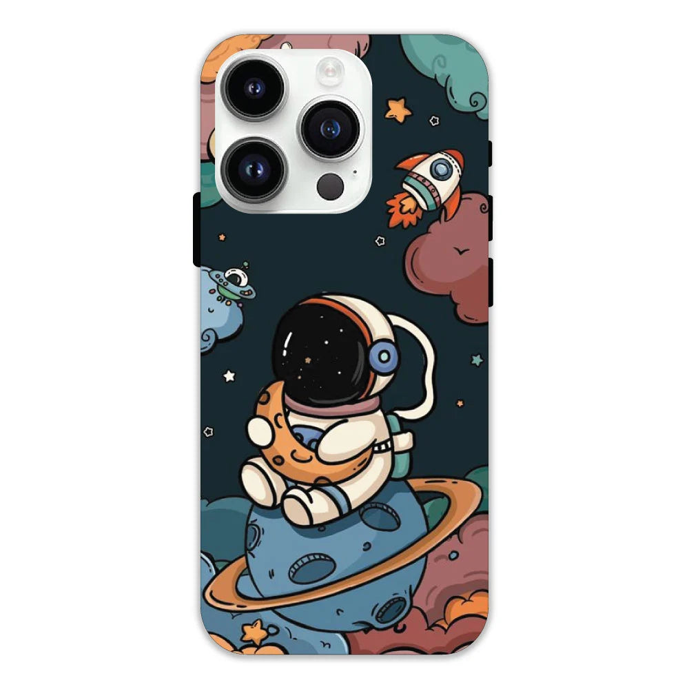 Cute Astronaut Hard Case Apple IPhone 13 Pro Max Models