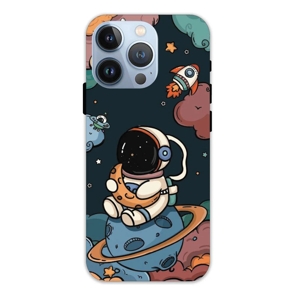 Cute Astronaut Hard Case Apple IPhone 13 Pro Models