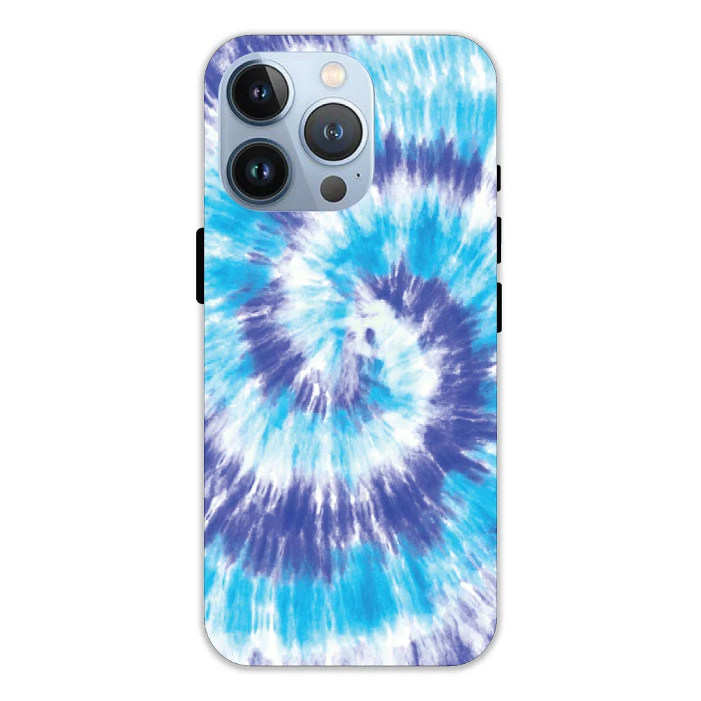 Aqua Tie dye  Hard Case Apple iPhone 13 Pro Models