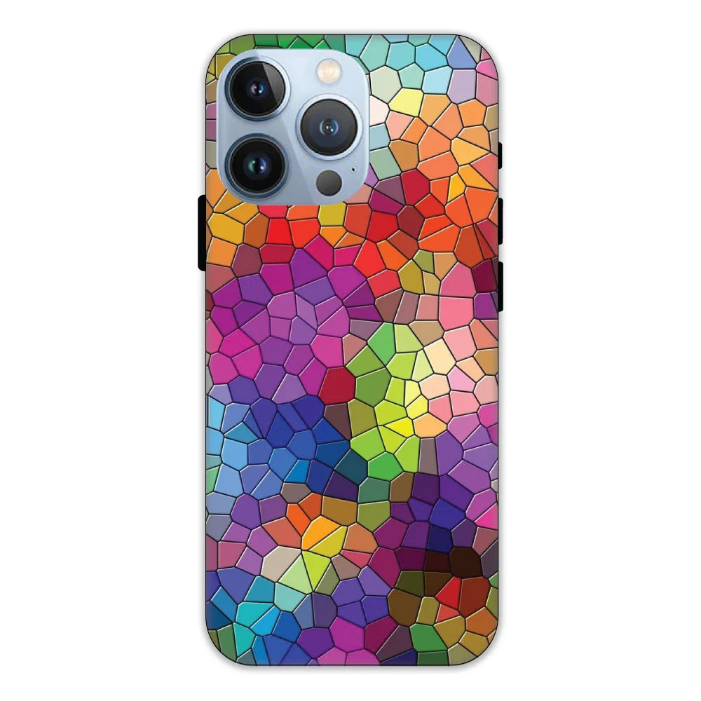 Rainbow Mosiac Hard Case Apple iPhone 13 Pro Models