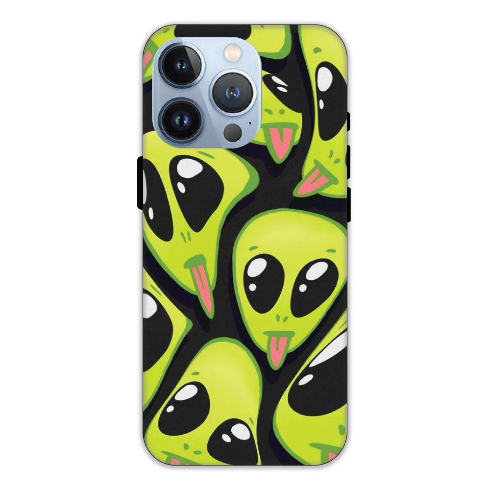 Cute Aliens Hard Case Apple iPhone 13 Pro Models