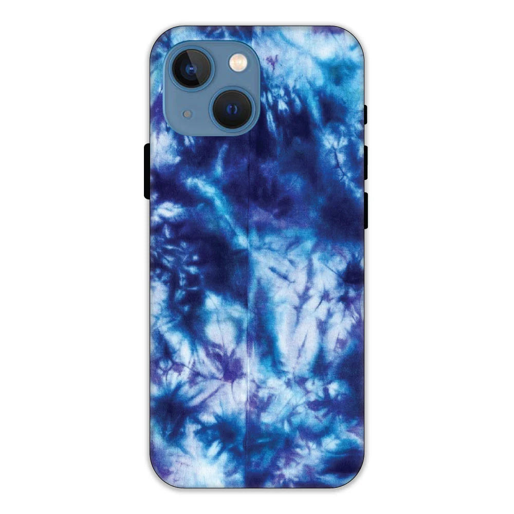 Dark Blue Tie Dye Hard Case Apple iPhone 13 Models