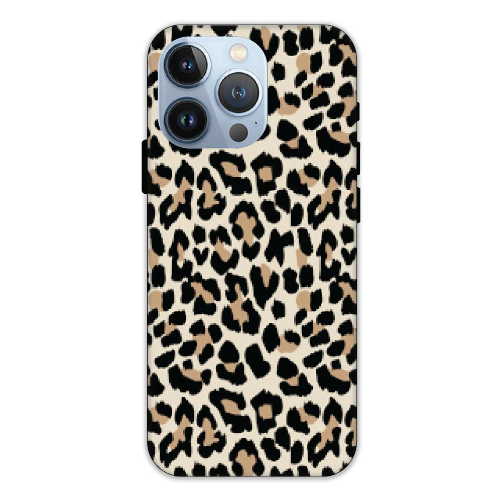 Leopard Print Hard Case Apple iPhone 13 Pro Models