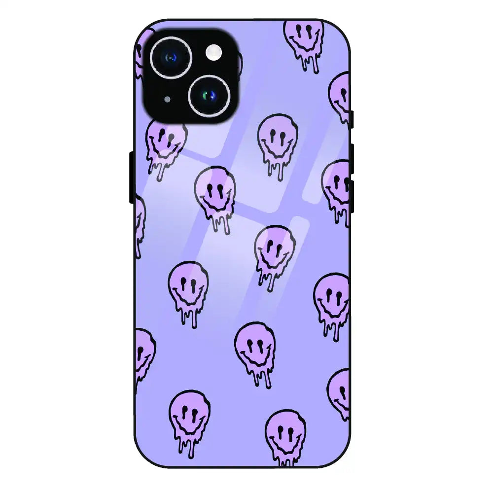 Funny Ghost - Glass Case For Apple iPhone 14