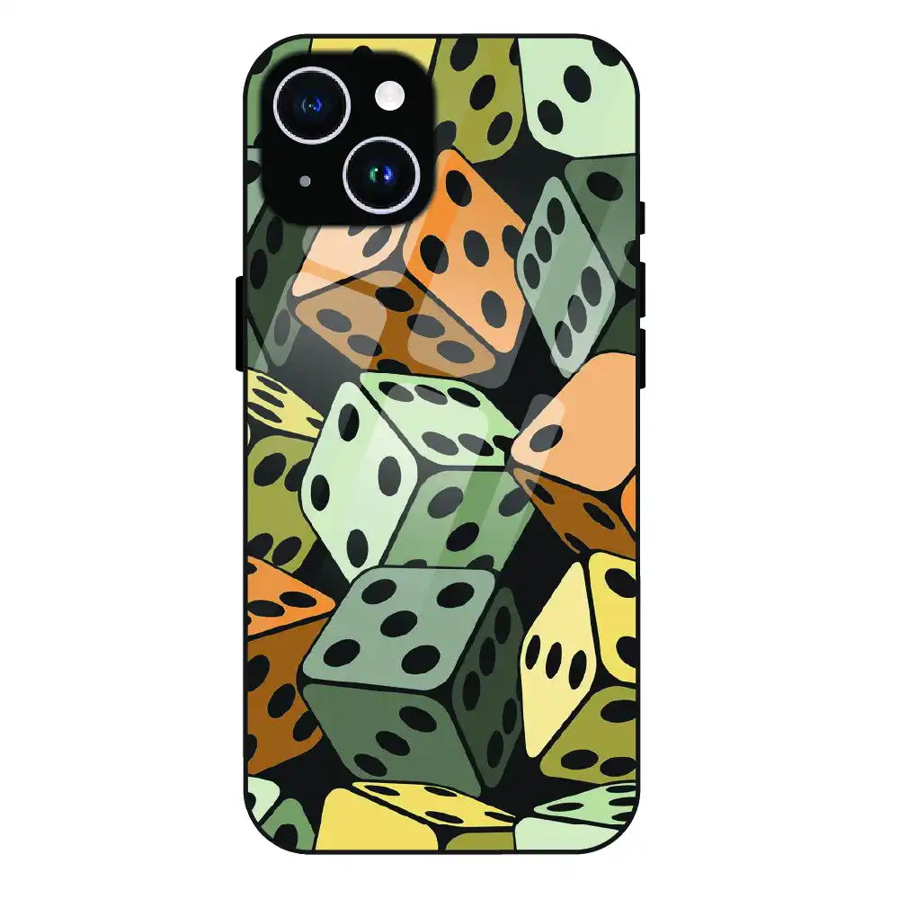 Dice - Glass Case For Apple iPhone 14