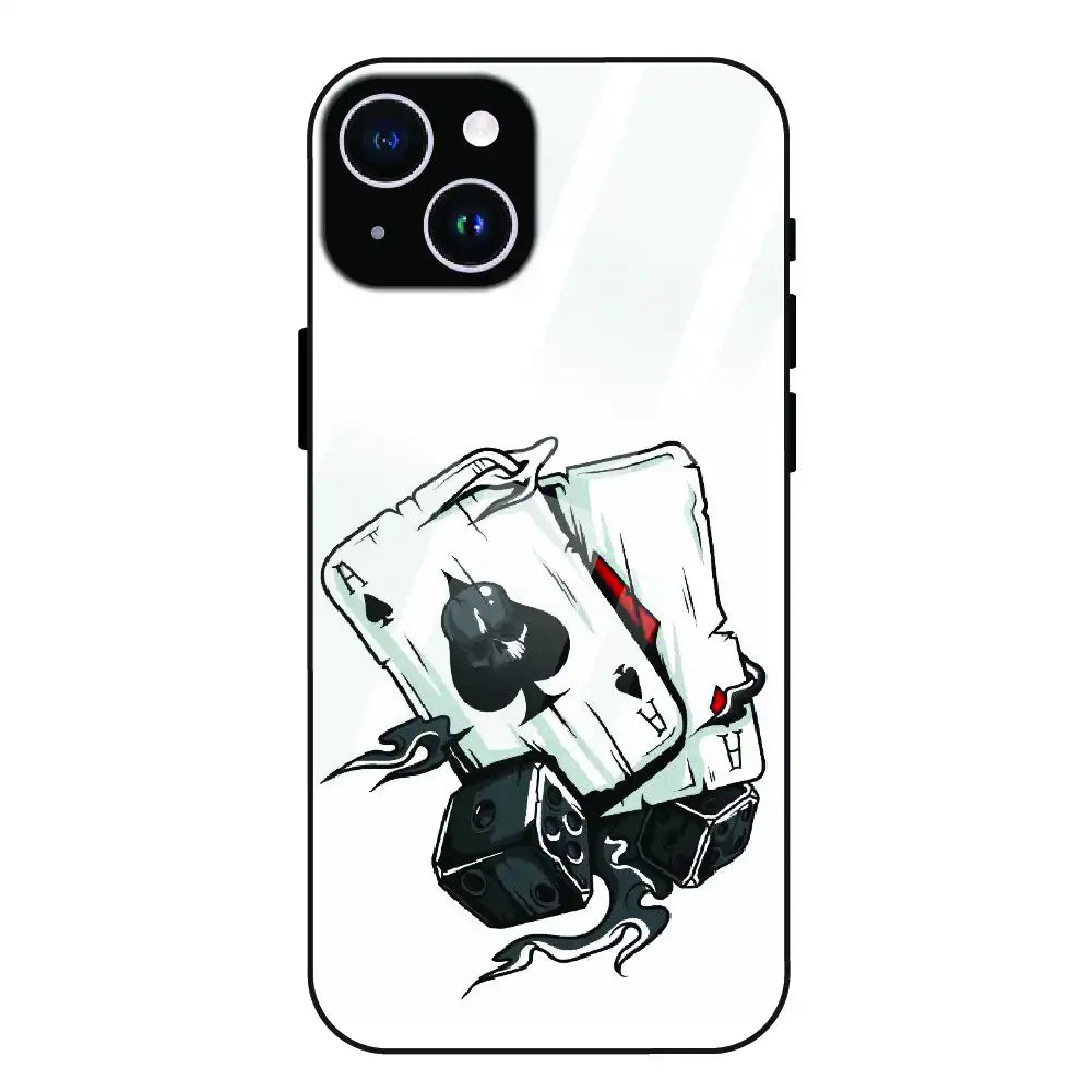 Aces & Dice - Glass Case For Apple iPhone 14 Plus