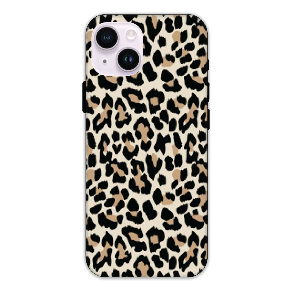 Leopard Print Hard Case Apple iPhone 14 Plus Models
