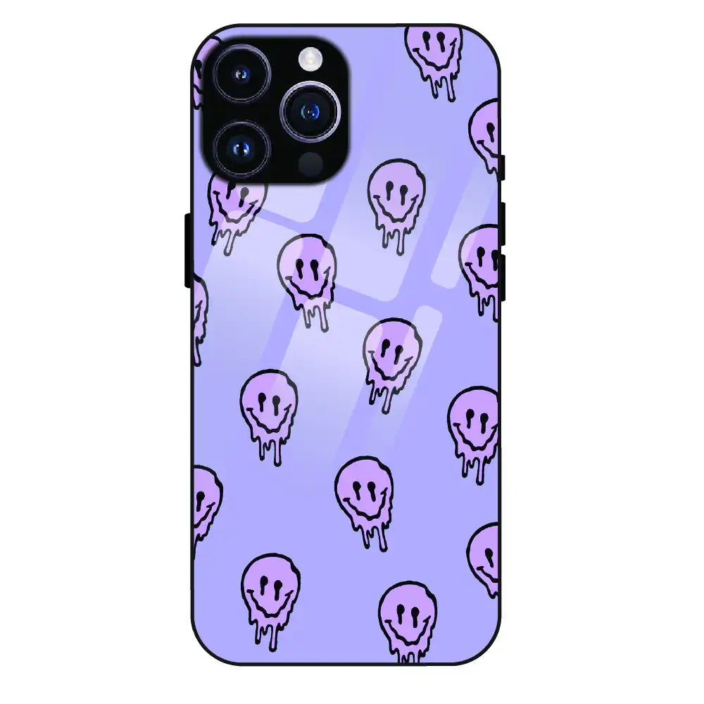 Funny Ghost - Glass Case For Apple iPhone 14 Pro