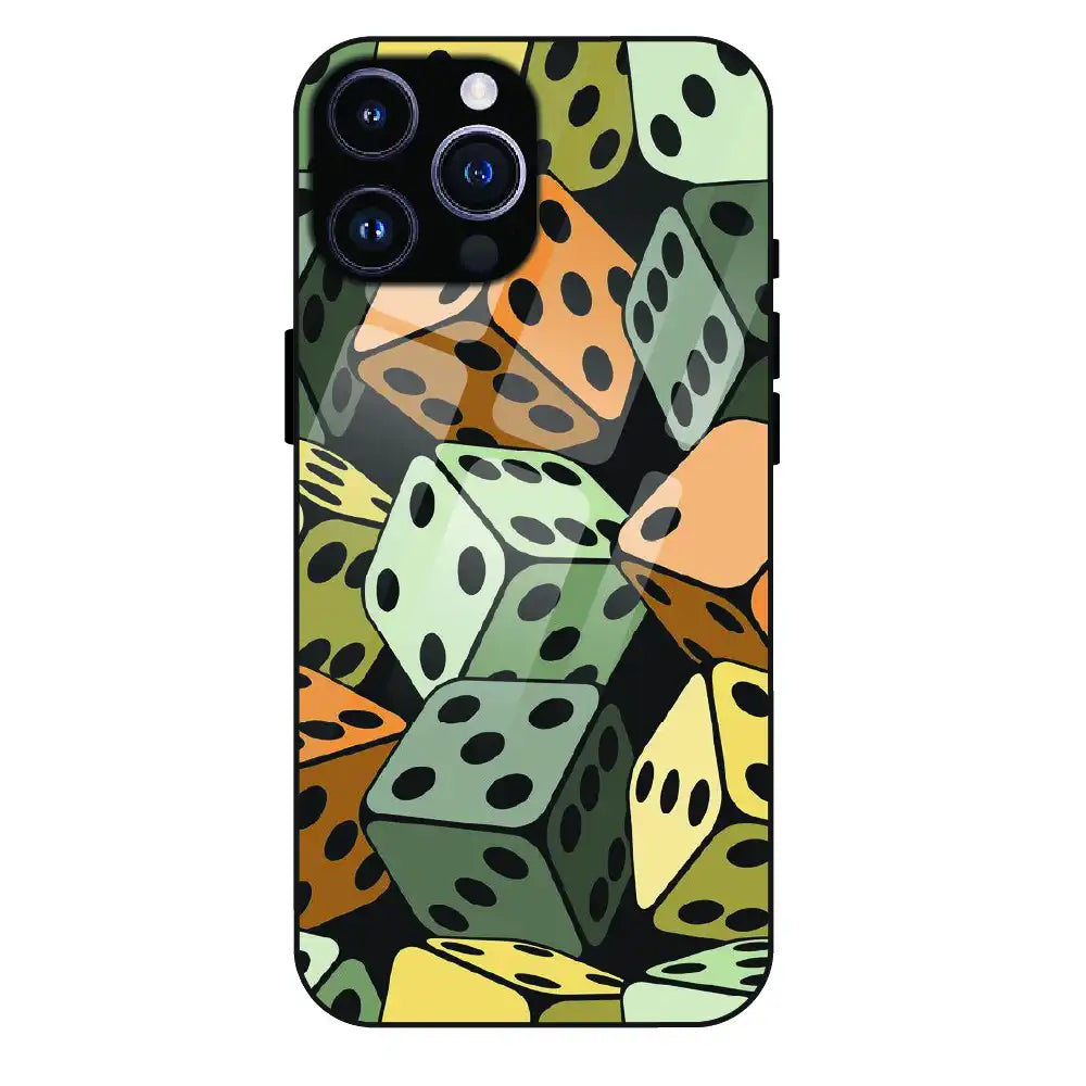 Dice - Glass Case For Apple iPhone 14 Pro