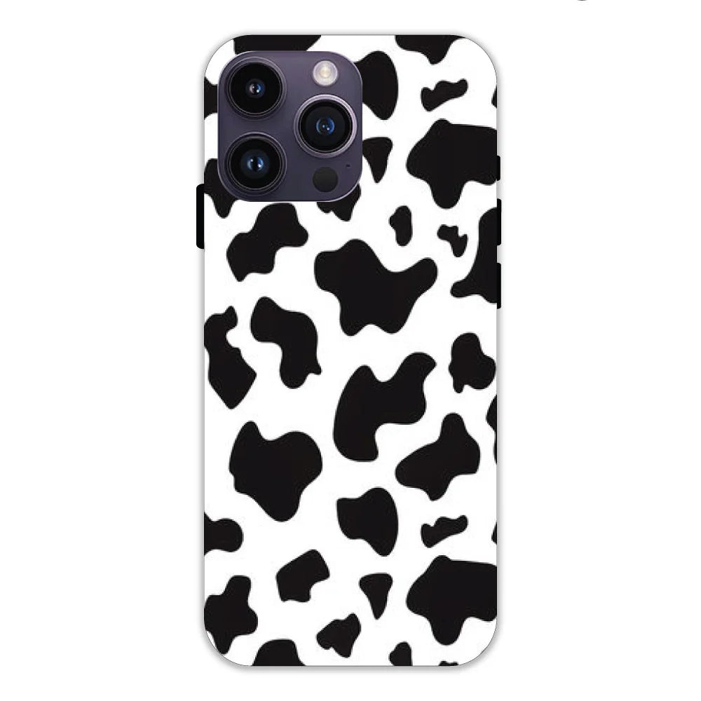 Cow Print Hard Case Apple iPhone 14 Pro Max Models
