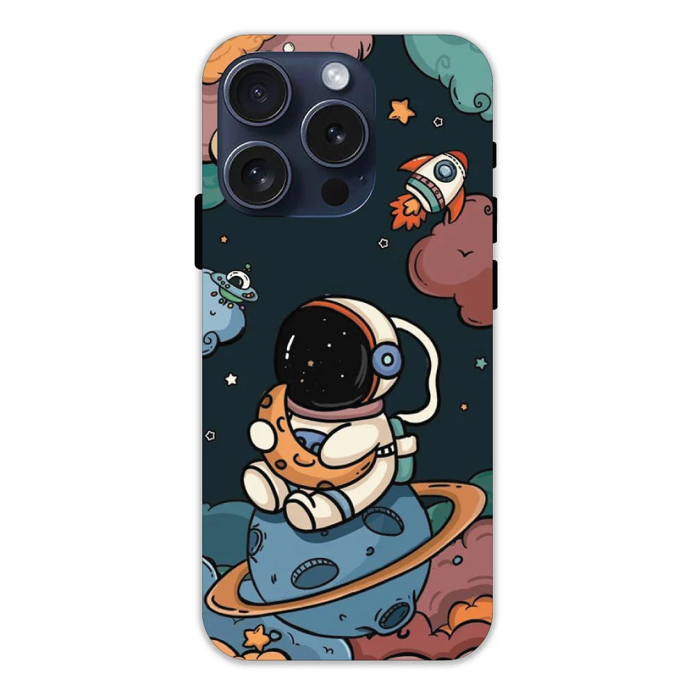 Cute Astronaut Hard Case Apple IPhone 14 Pro Max Models