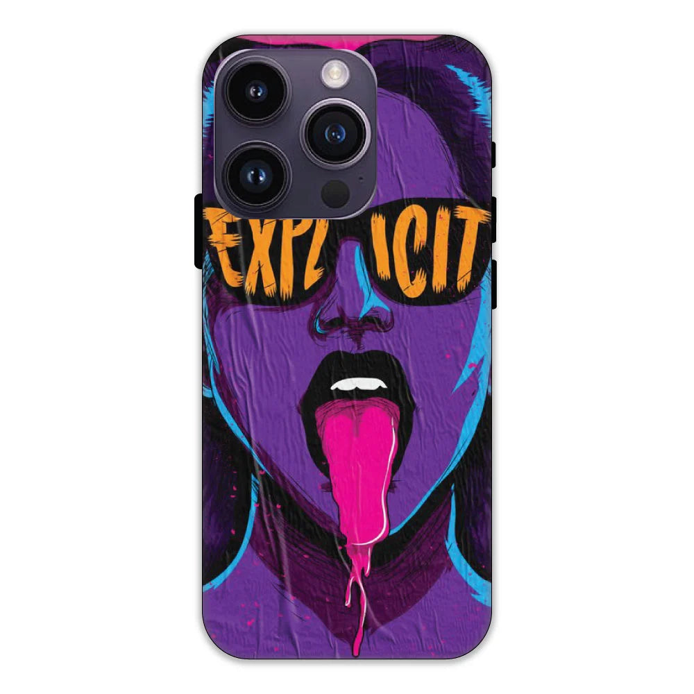 Explicit Hard Case Apple iPhone 14 Pro Max models