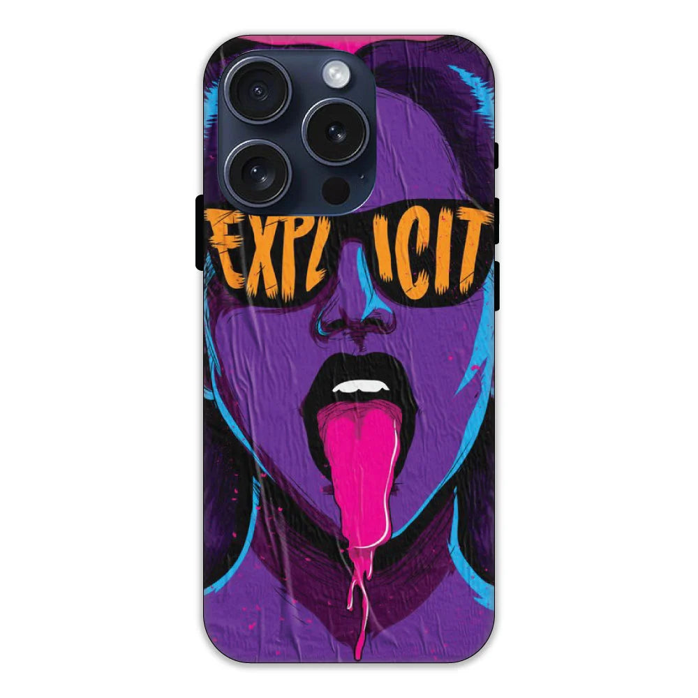 Explicit Hard Case Apple iPhone 14 Pro models