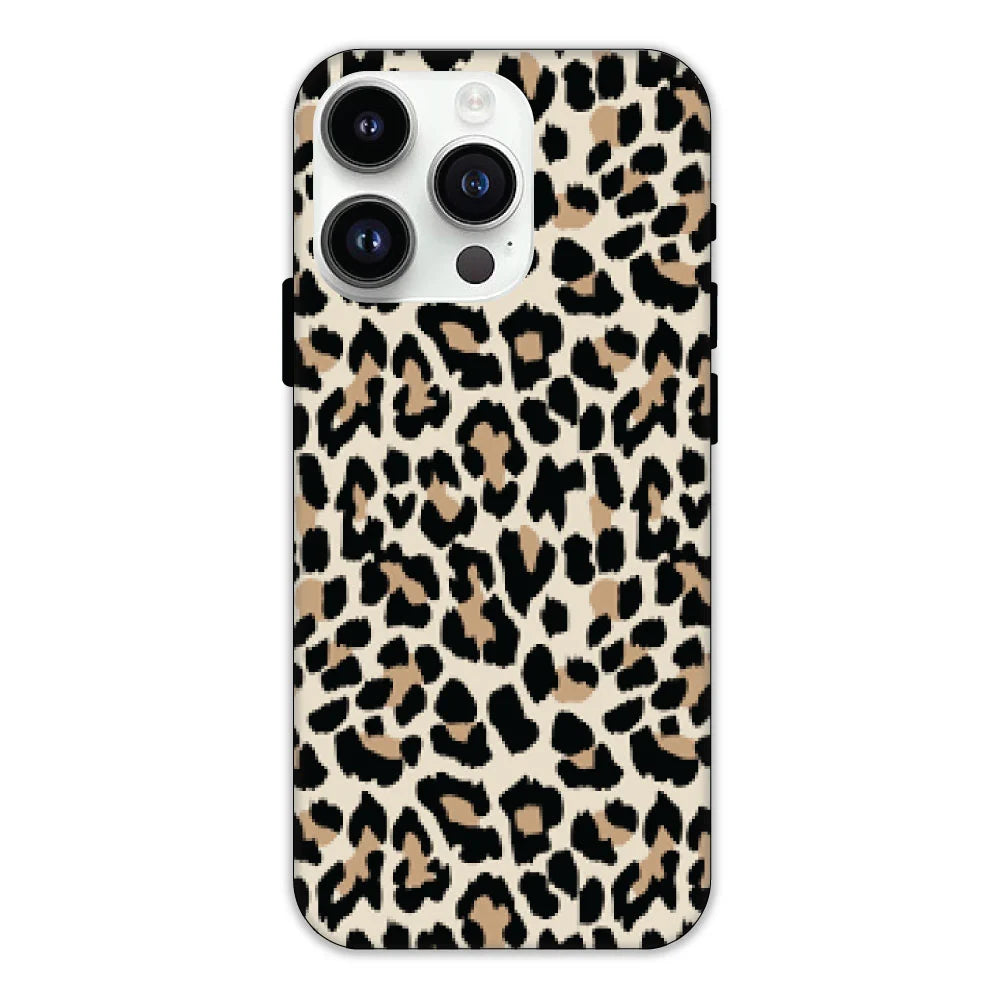 Leopard Print Hard Case Apple iPhone 14 Pro Models