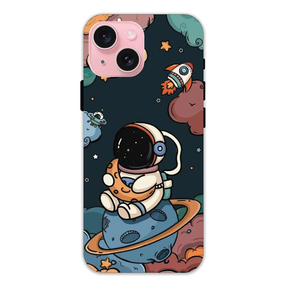 Cute Astronaut Hard Case Apple IPhone 14 Models