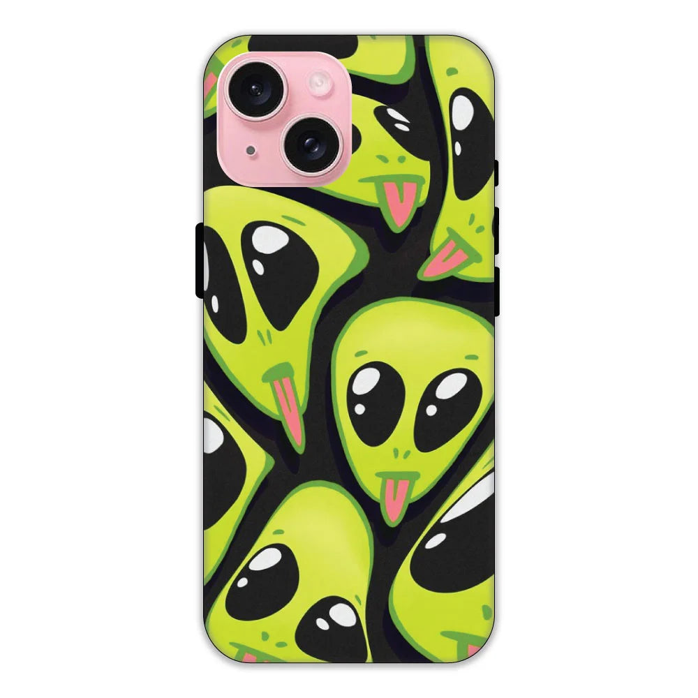 Cute Aliens Hard Case Apple iPhone 14 Models