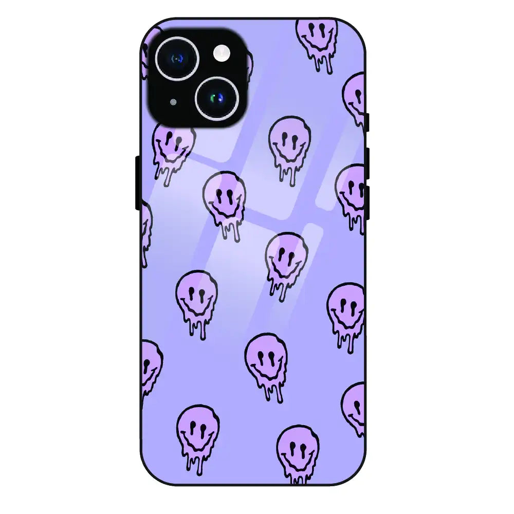 Funny Ghost - Glass Case For Apple iPhone 15 Plus