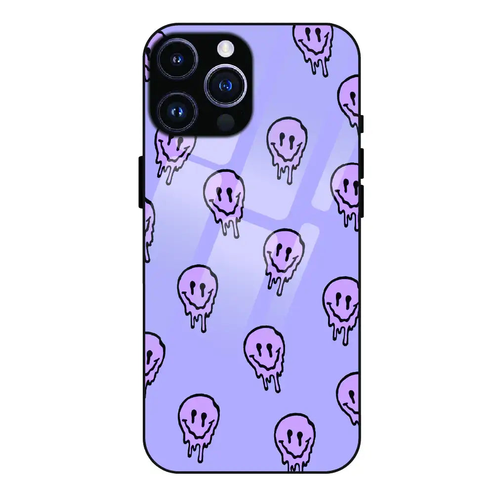 Funny Ghost - Glass Case For Apple iPhone 15 Pro