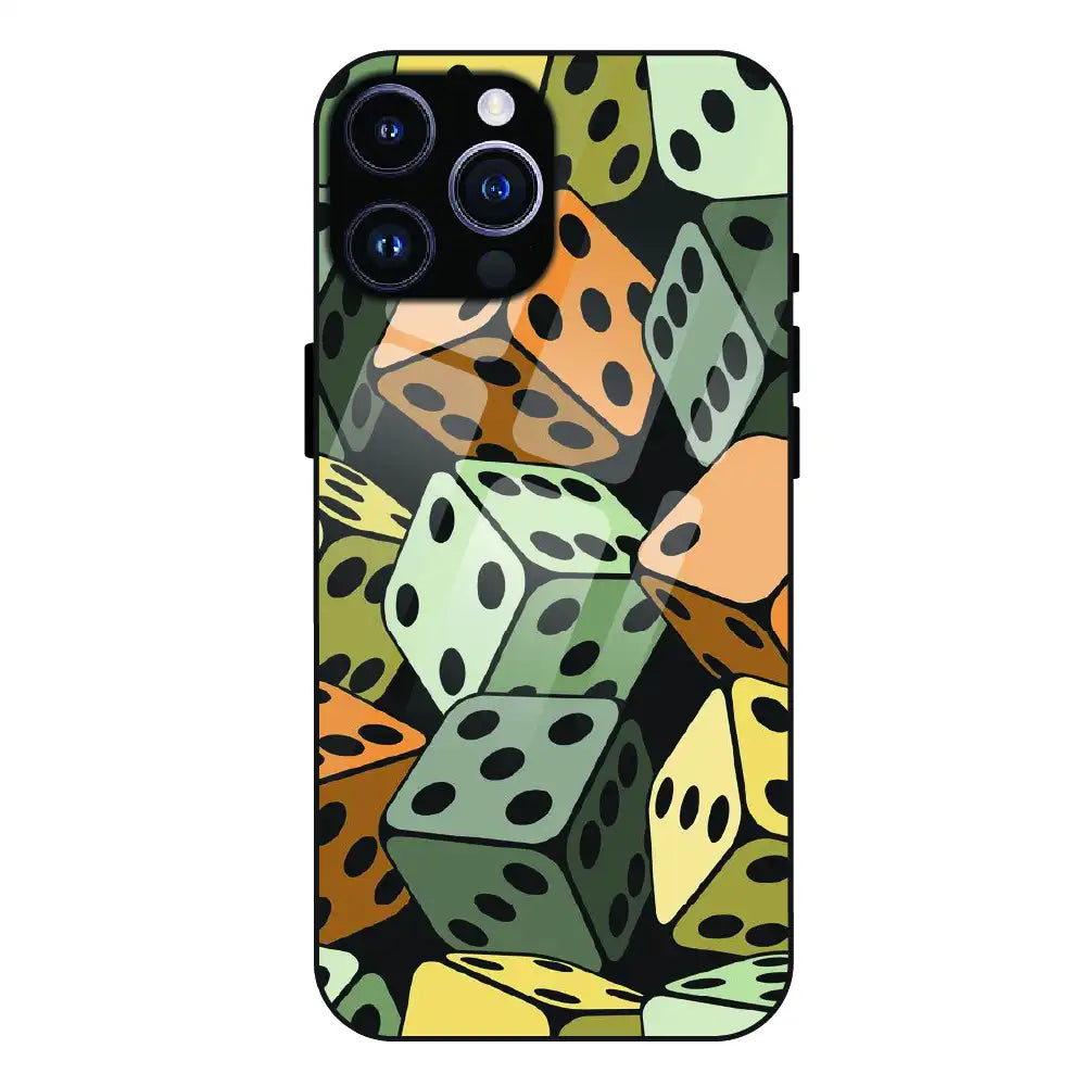 Dice - Glass Case For Apple iPhone 15 Pro