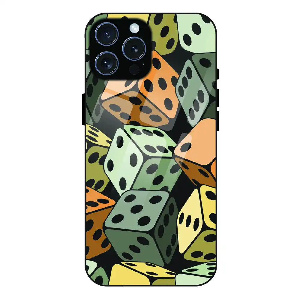Dice - Glass Case For Apple iPhone 15 Pro Max