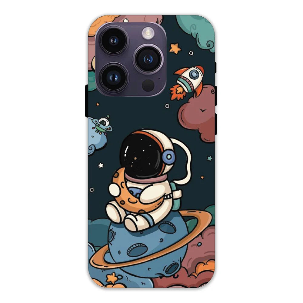 Cute Astronaut Hard Case Apple IPhone 15 Pro Max Models