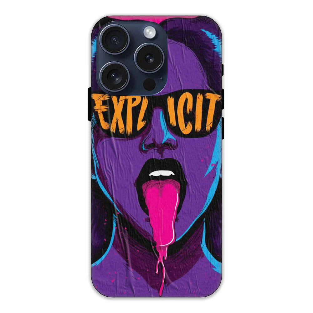 Explicit Hard Case Apple iPhone 15 Pro models