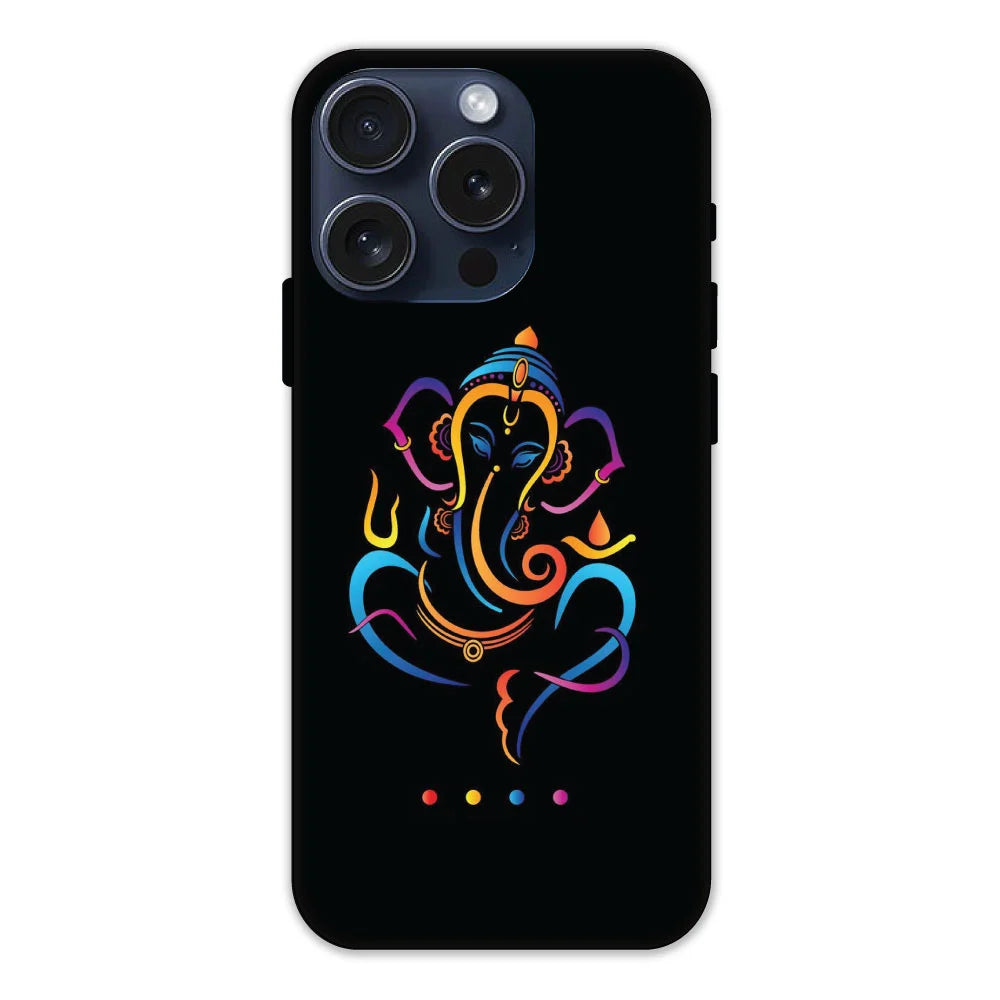 Lord Ganapati Hard Case Apple iPhone 15 Pro Models