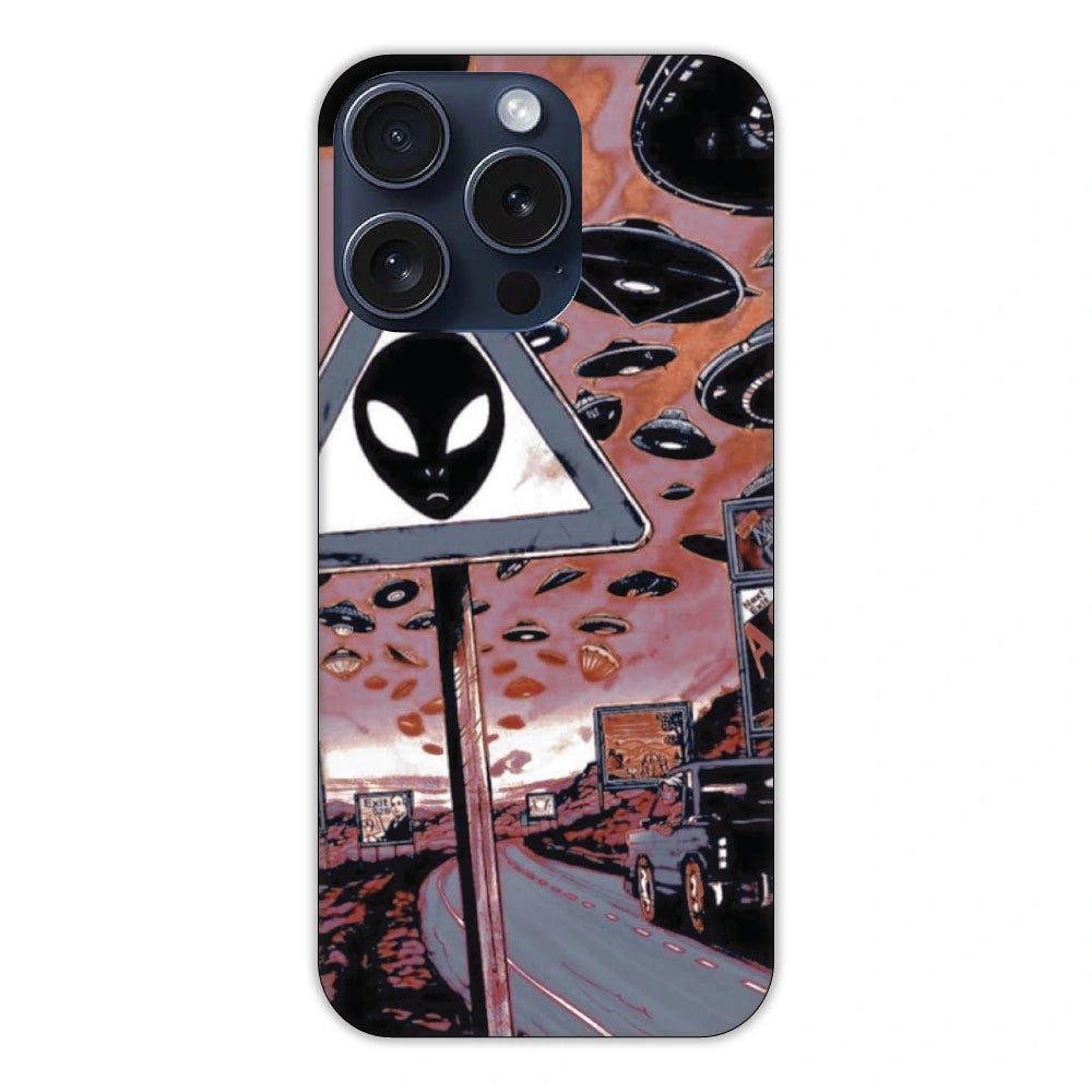 Alien street Apple Hard Case - Iphone 15 Pro Models
