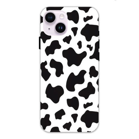 Cow Print Hard Case Apple iPhone 15 Models