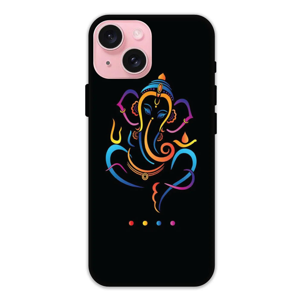 Lord Ganapati Hard Case Apple iPhone 15 Models