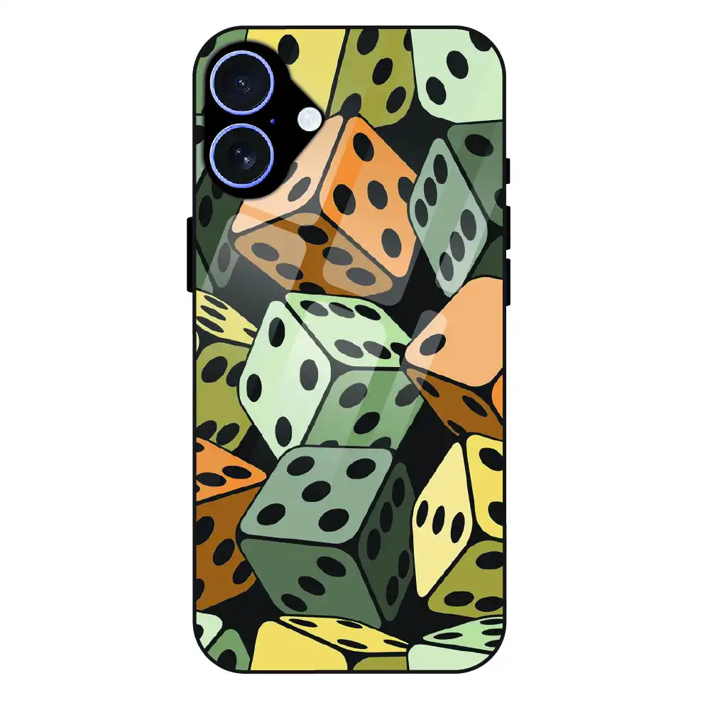 Dice - Glass Case For Apple iPhone 16