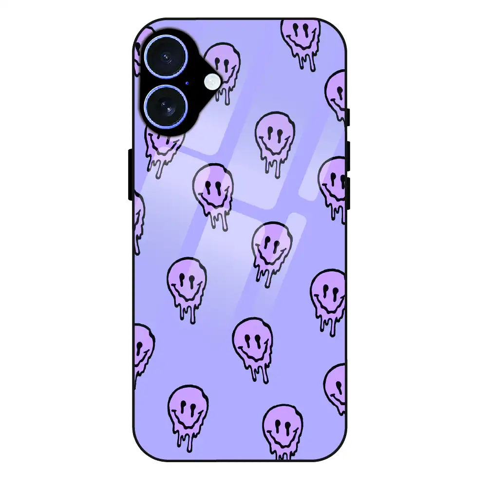 Funny Ghost - Glass Case For Apple iPhone 16