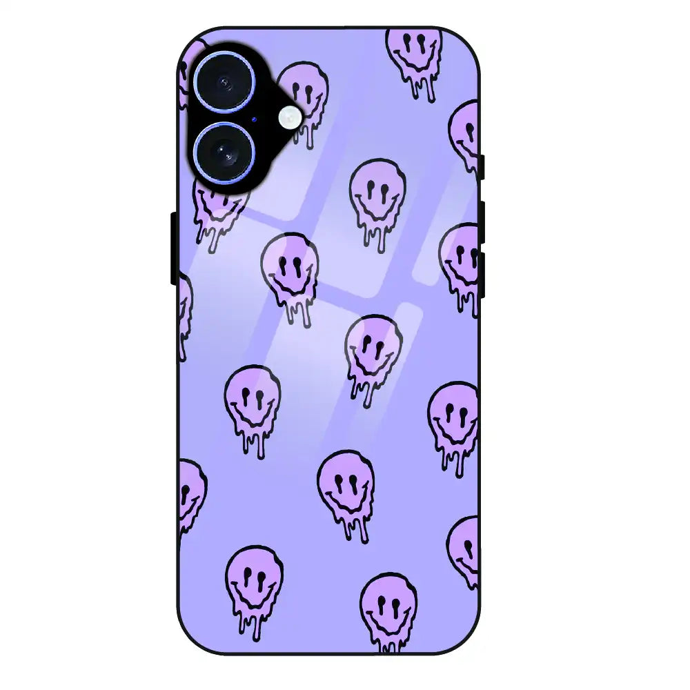 Funny Ghost - Glass Case For Apple iPhone 16 Plus