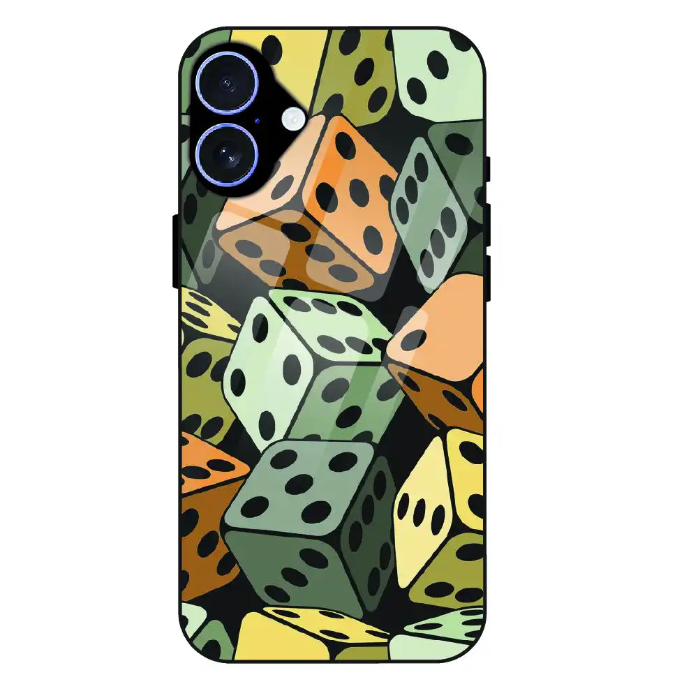 Dice - Glass Case For Apple iPhone 16 Plus