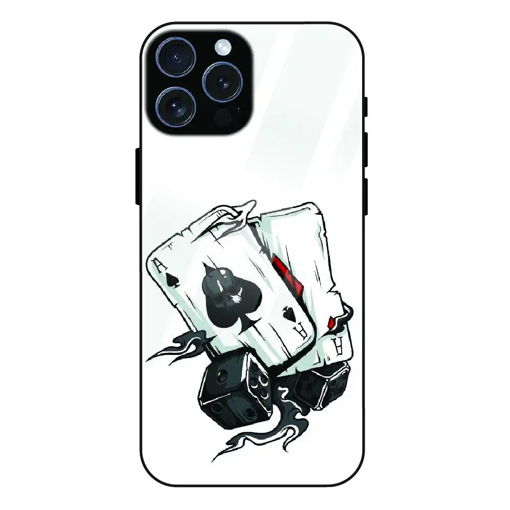 Aces & Dice - Glass Case For Apple iPhone 16 Pro Max