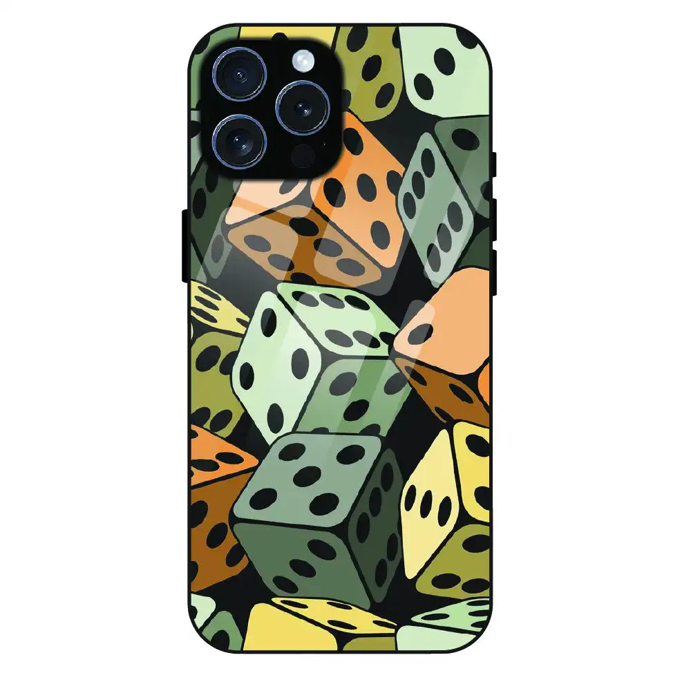 Dice - Glass Case For Apple iPhone 16 Pro Max