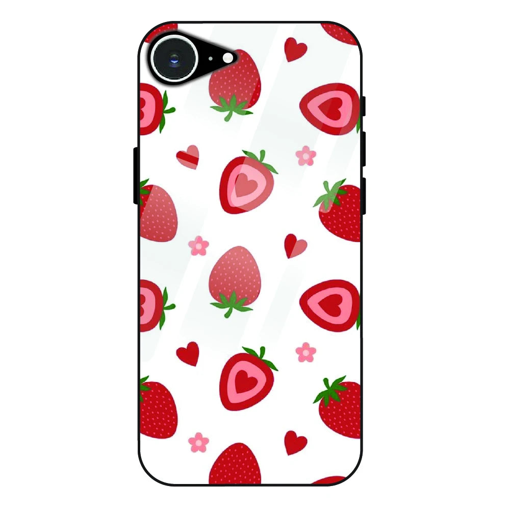 Strawberry - Glass Case For Apple iPhone 16e