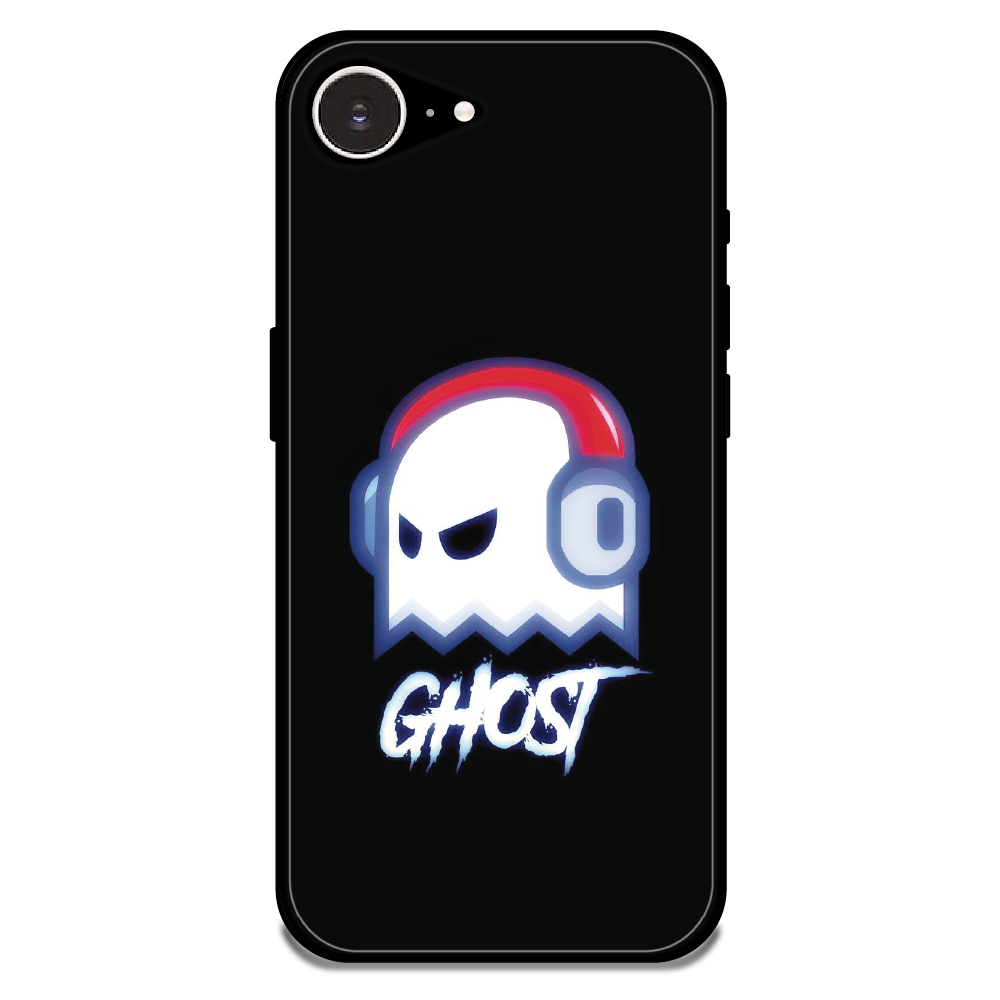 Neon Ghost Music Aesthetic - Glossy Metal Silicone Case For Apple iPhone Models