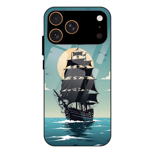 Nautical Sea Adventure - Glass Case For Apple iPhone 17 Pro