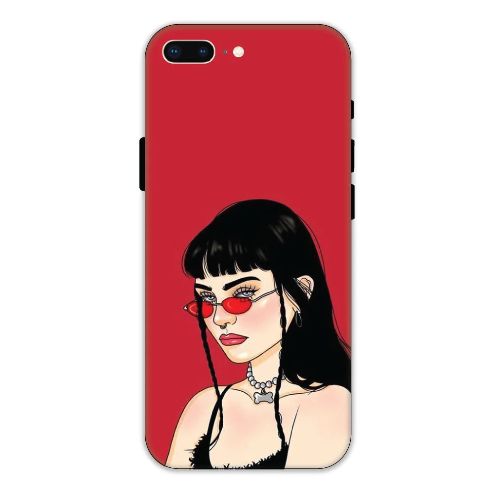 Red Baddie Hard Case Apple iPhone 7 Plus Models